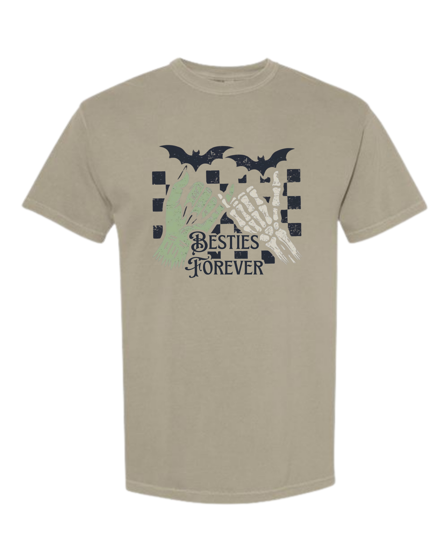 Besties Forever - Comfort Colors - Heavyweight Unisex Tee - Neutral Colors