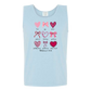 Galatians 5 - Valentines - Comfort Colors - Unisex Tank - Neutral Colors & Blues