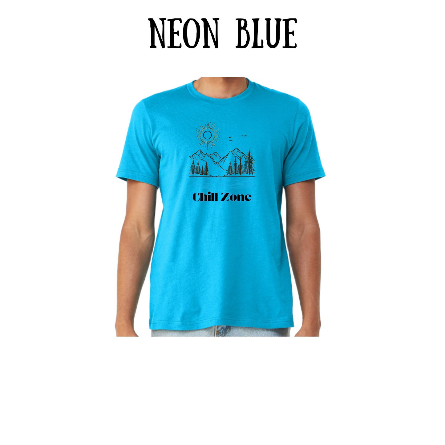 CP - Chill Zone - Unisex Tee - Blues