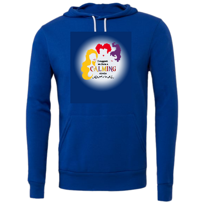 HP - Calming Circle - Sponge Fleece Hoodie - Blues, Purples