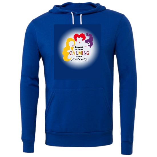 Calming Circle - Sponge Fleece Hoodie - Blues, Purples