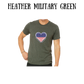 PP - One Nation One Heart - Unisex Tee - Greens