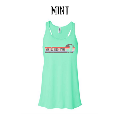 VP - On Island Time - Women's flowy racerback Tank