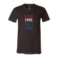 Saved. Free. Loud & Proud - Bella+Canvas - Unisex V-Neck - Neutral Colors