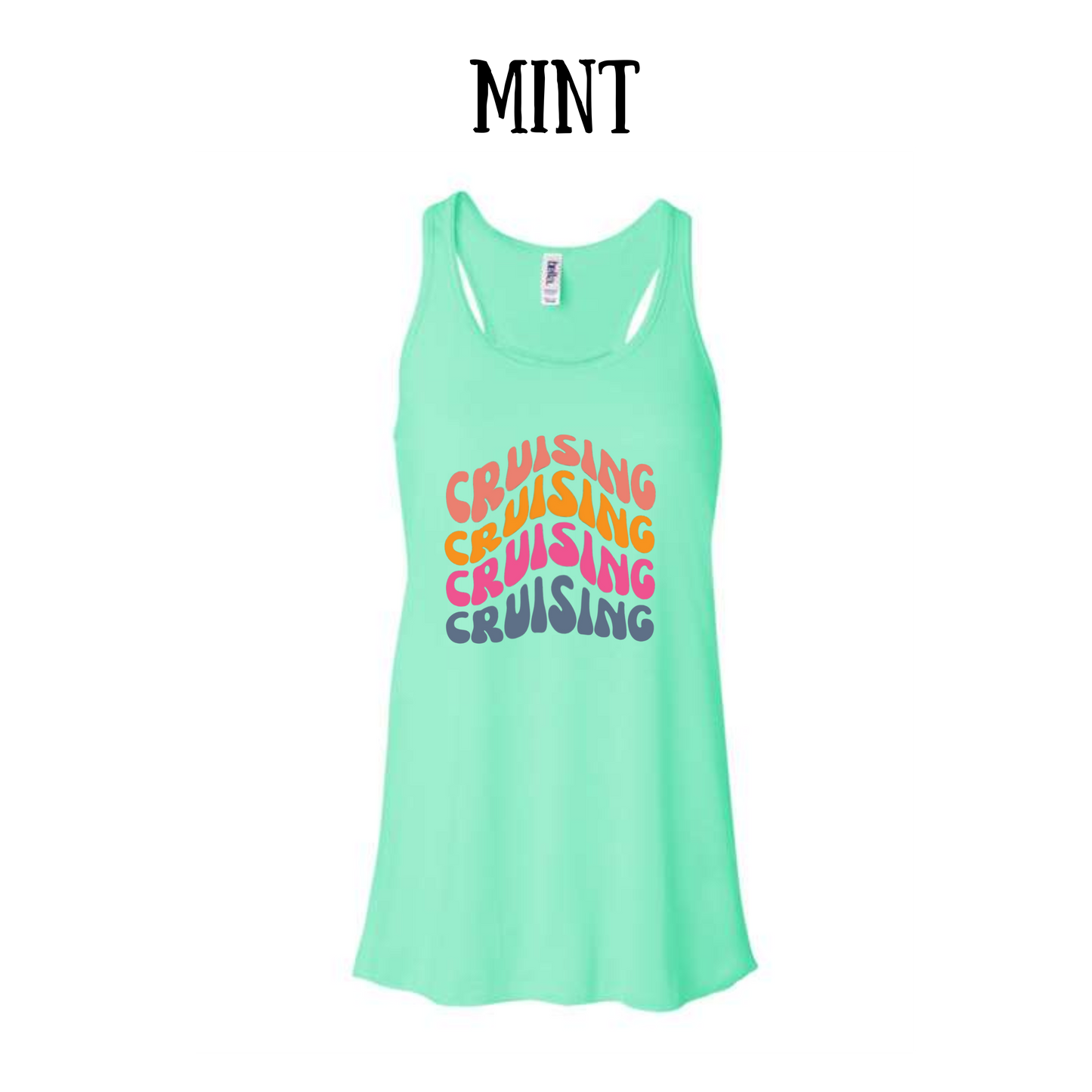 VP - Cruising, Cruising - Women's Flowy Racerback Tank