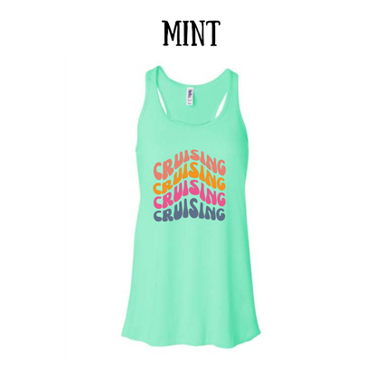 VP - Cruising, Cruising - Women's Flowy Racerback Tank