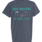 Life Happens The Beach Helps - Comfort Colors - Heavyweight Youth Tee - Neutral Colors & Blues