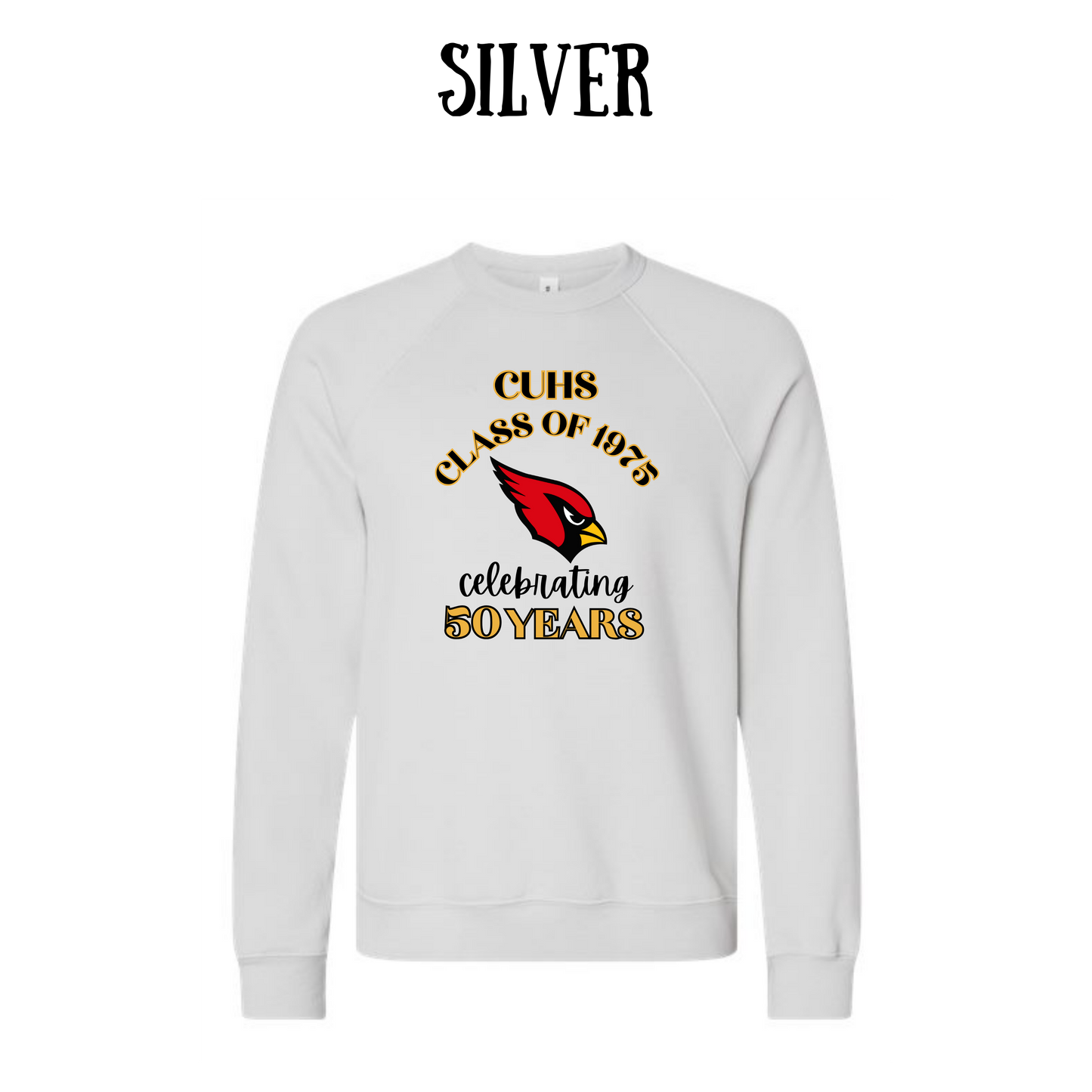 CUHS celebrating  - Sponge Fleece Raglan Sweatshirt - Neutrals