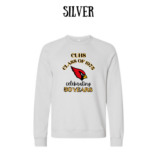CUHS celebrating  - Sponge Fleece Raglan Sweatshirt - Neutrals