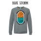 CP - Where We Listen and Don't Judge - Sponge Fleece Raglan Sweatshirt - Blues, Purples