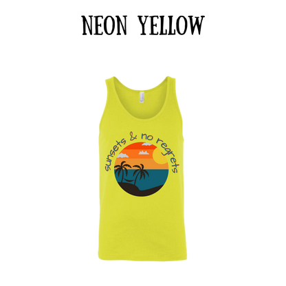 VP - Sunsets & No Regrets - Unisex Tank