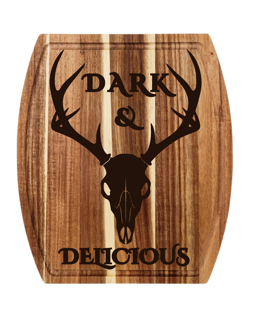 Dark & Delicious Charcuterie/ Cutting Board