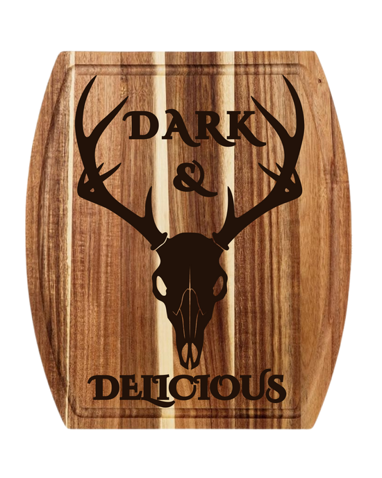 Dark & Delicious Charcuterie/ Cutting Board