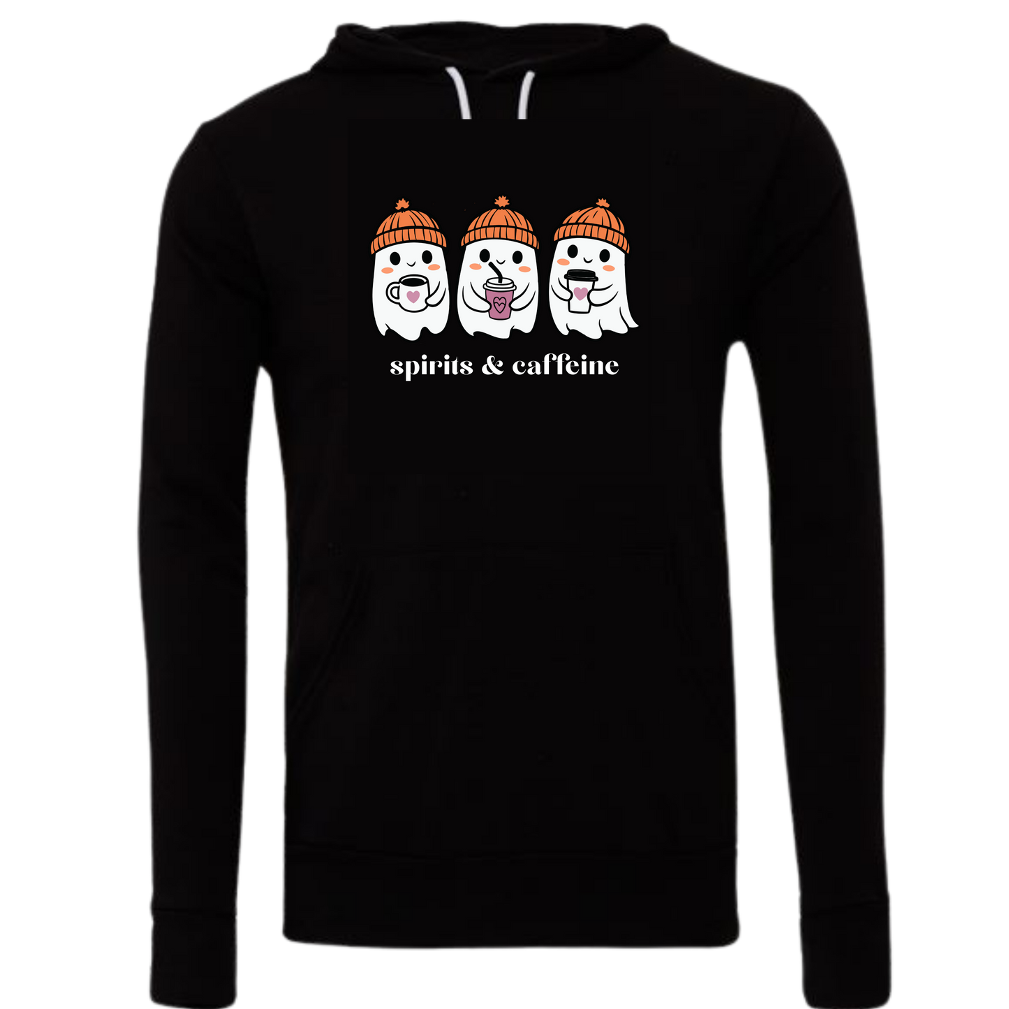 HP - Spirits & Caffeine - Sponge Fleece Hoodie - Greens, Neutrals