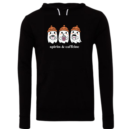 HP - Spirits & Caffeine - Sponge Fleece Hoodie - Greens, Neutrals