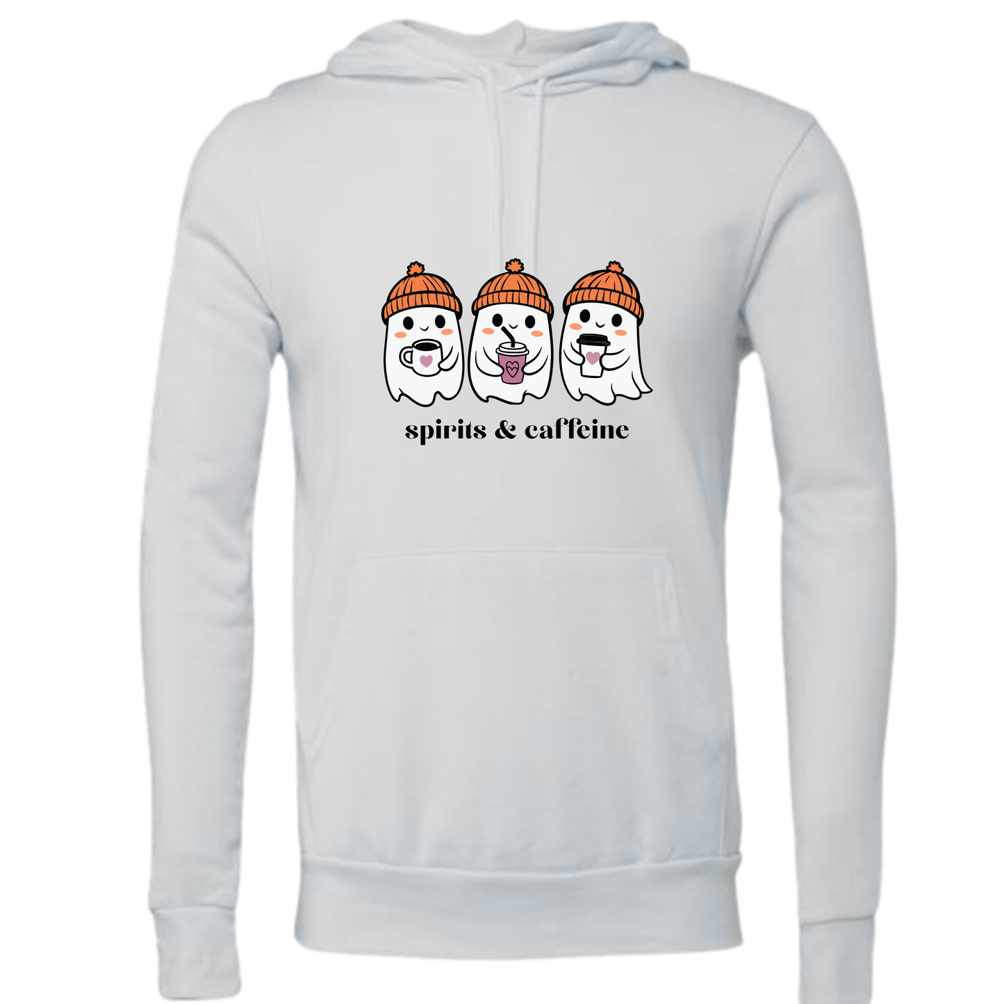 HP - Spirits & Caffeine - Sponge Fleece Hoodie - Greens, Neutrals