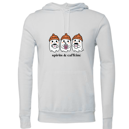 HP - Spirits & Caffeine - Sponge Fleece Hoodie - Greens, Neutrals