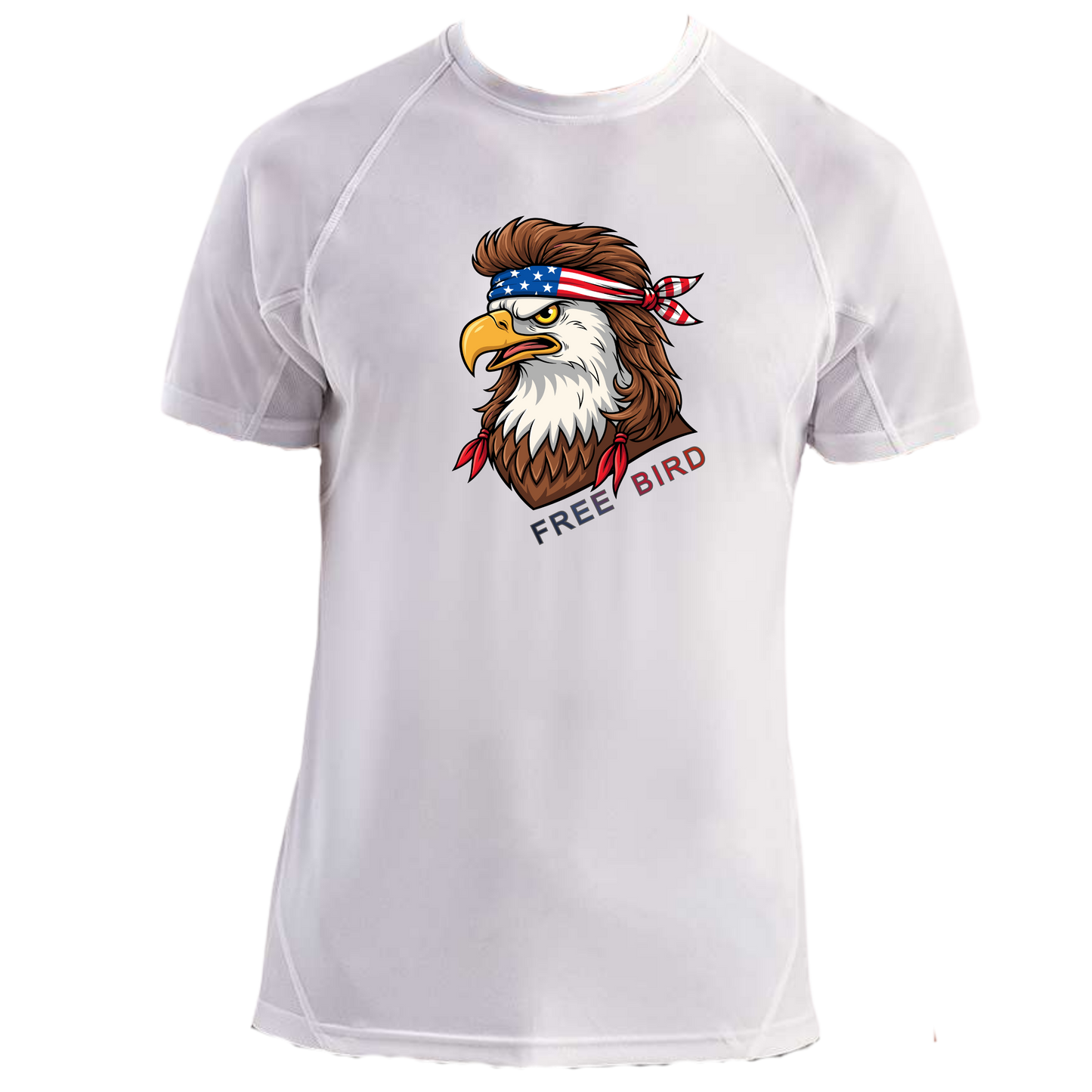 Rockin Free Bird - Unisex TriDri Tee - Assorted Colors