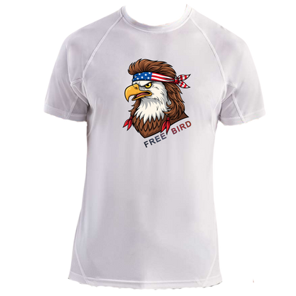 Rockin Free Bird - Unisex TriDri Tee - Assorted Colors