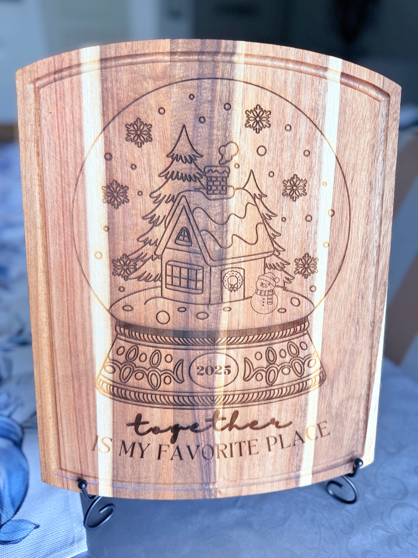 Together Is My Favorite Place Charcuterie/ Cutting Board