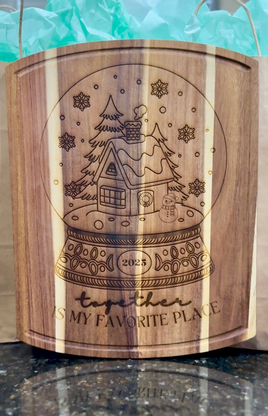 Together Is My Favorite Place Charcuterie/ Cutting Board