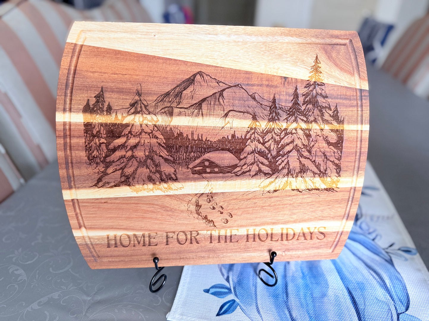 Home For The Holidays Charcuterie/ Cutting Board