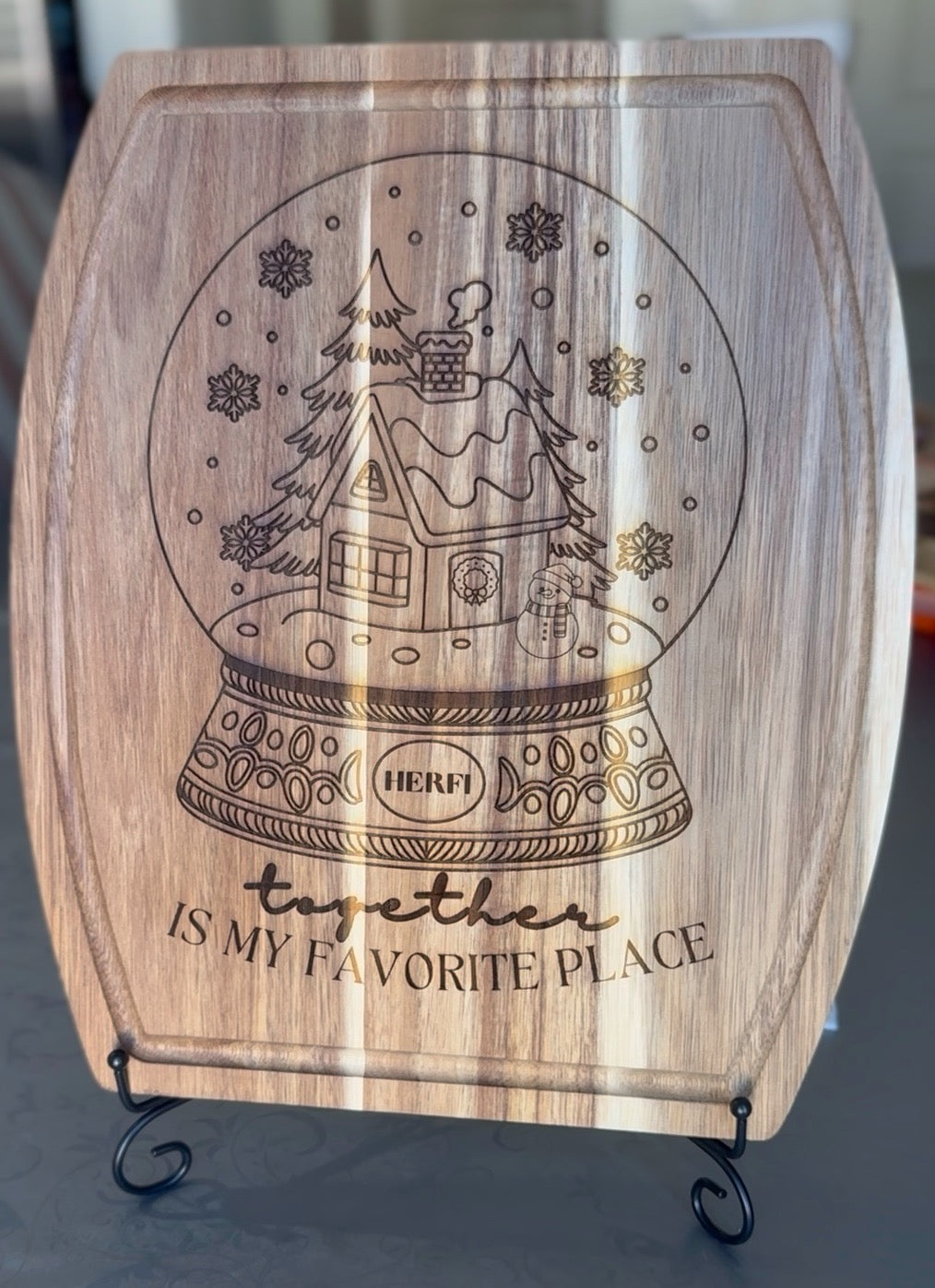 Custom Monogram Charcuterie/ Cutting Board