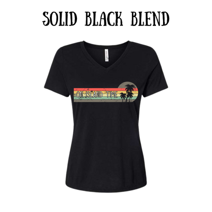 VP - On Island Time - Women's V-Neck - Assorted Colors