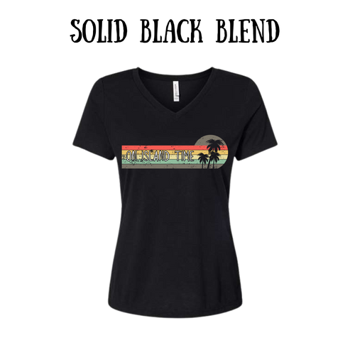 VP - On Island Time - Women's V-Neck - Assorted Colors