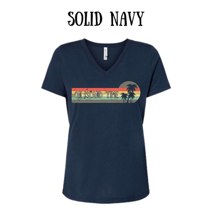 VP - On Island Time - Women's V-Neck - Assorted Colors