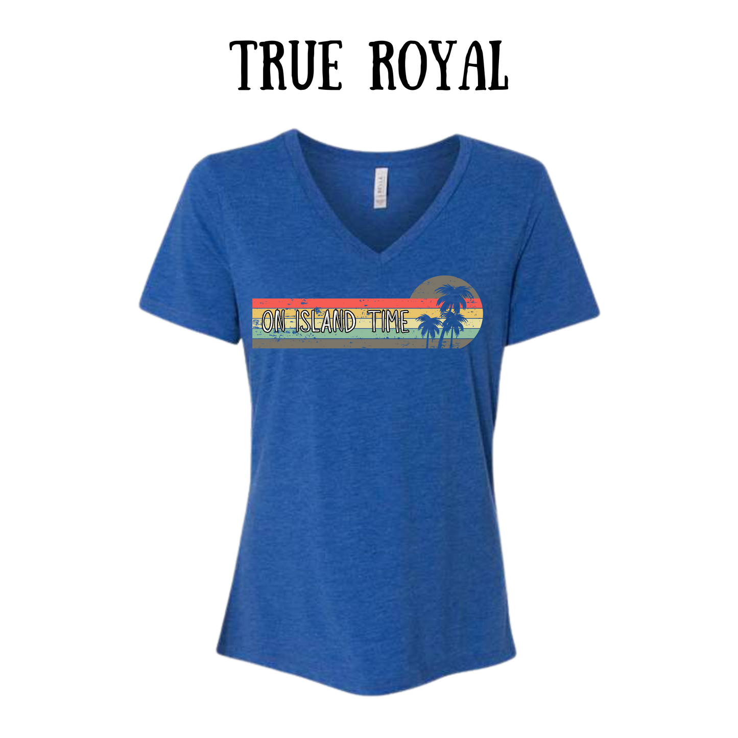 VP - On Island Time - Women's V-Neck - Assorted Colors