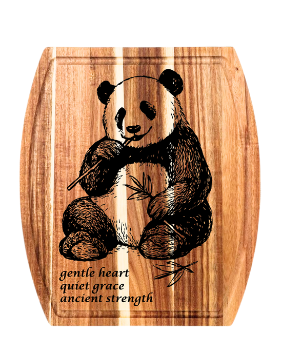 Panda Charcuterie/ Cutting Board