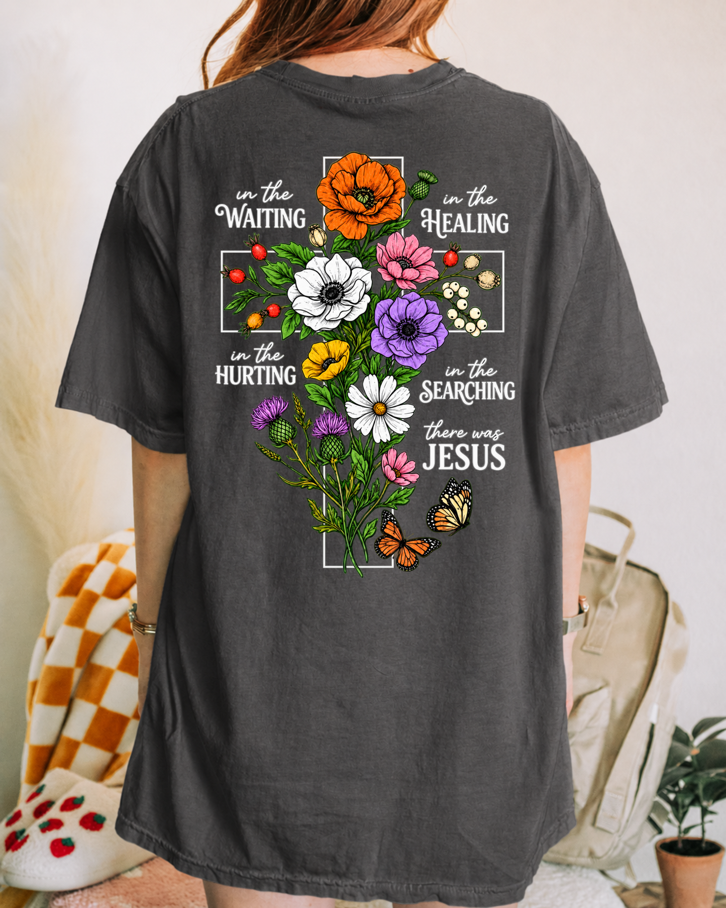 Jesus Saves - Comfort Colors - Heavyweight Unisex Tee - Neutral Colors